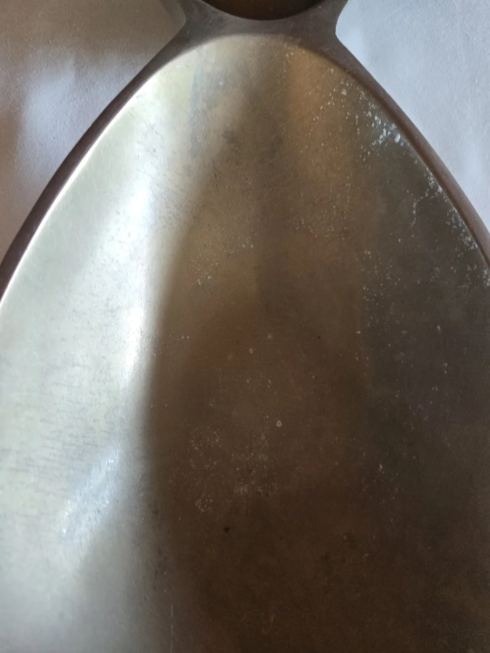 Pewter Chip & Dip Bowl or just a Double Serving Bowl